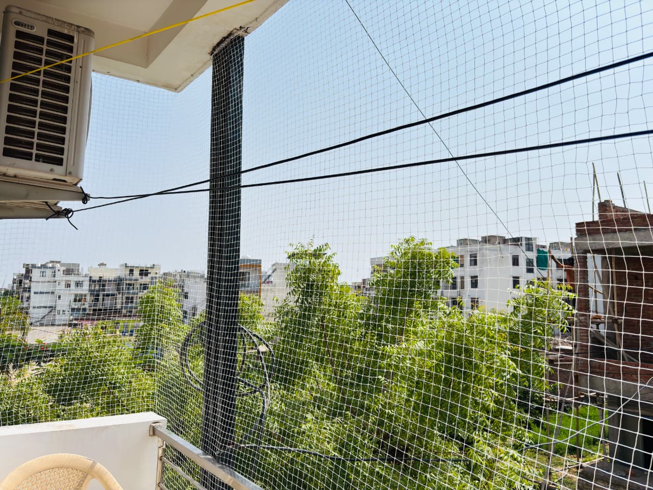 Bird Netting Installation